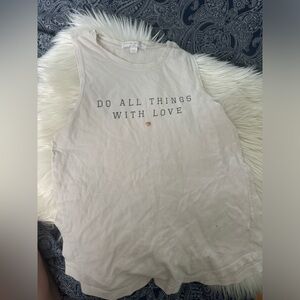Spiritual Gangster Do All Things With Love Tank